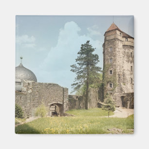 Imán Burg Stolpen, torre de Cosel