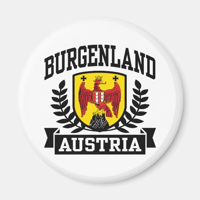 Imán Burgenland Austria (Frente)
