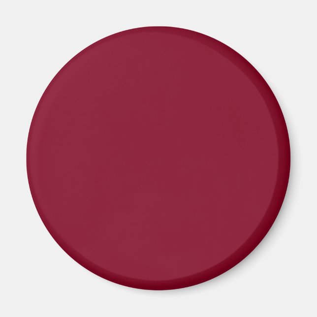 Imán Burgundy Color Sólido (Frente)