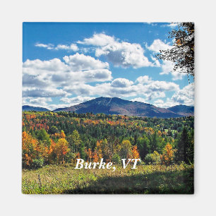 Imán Burke, Vermont, hermoso otoño,