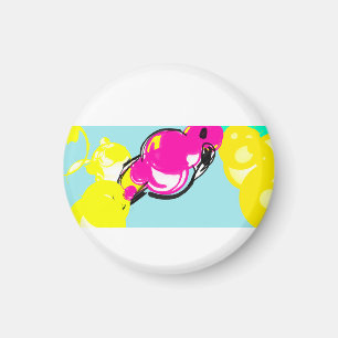 Imán Burla de flamingo rosa