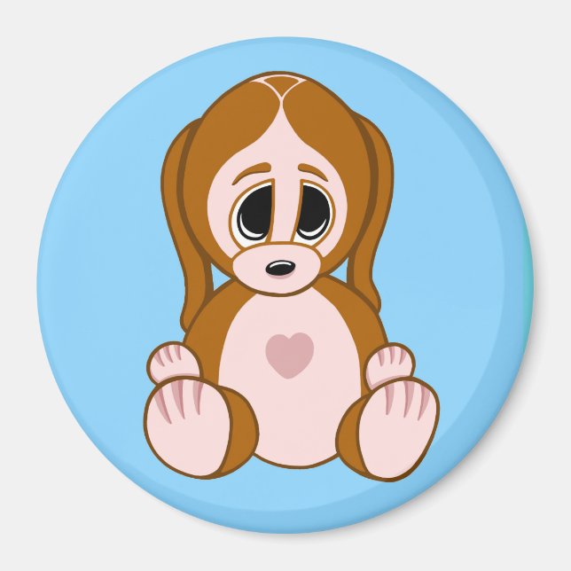 Imán Burlas al cachorro (Frente)