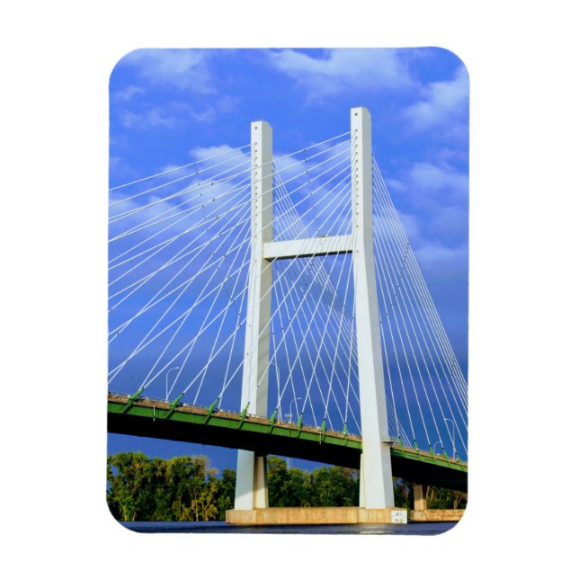 Imán Burlington, Iowa Bridge to IL (Vertical)