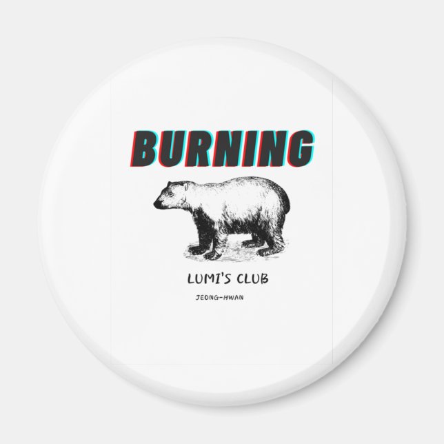 Imán Burning Classic (Frente)