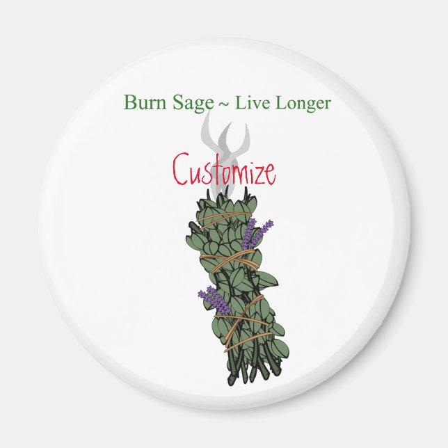 Imán Burning Sage Thunder_Cove (Frente)
