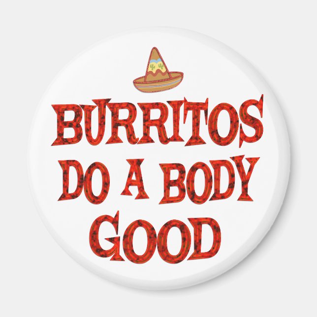 Imán Burritos Do Good (Frente)
