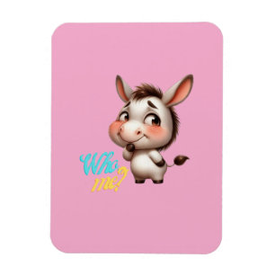 Imán Burro Adorable para Navidades 2024 - Regalo perfec
