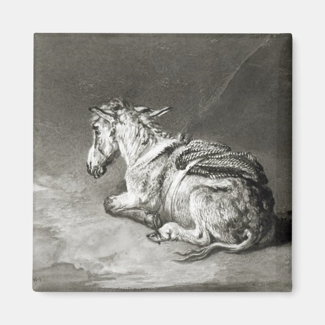 Imán Burro en reposo (Frente)