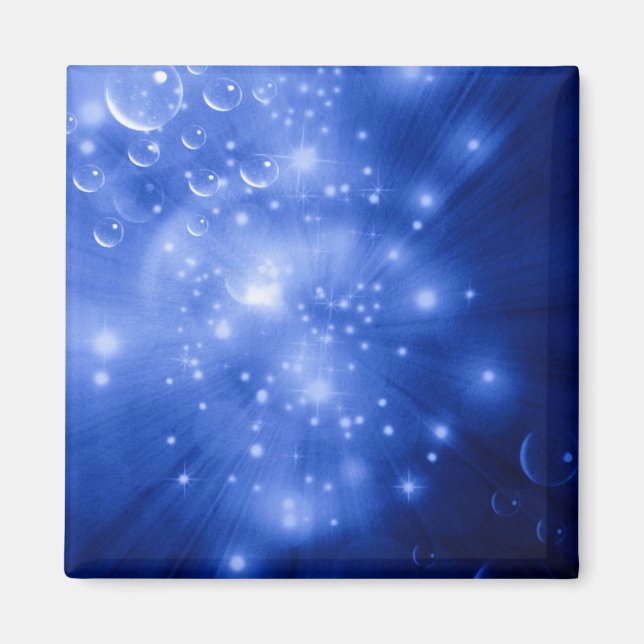 Imán Burst de galaxia azul cobalto (Frente)