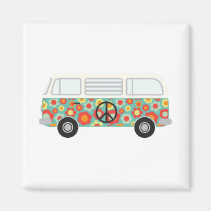 Imán Bus Hippie