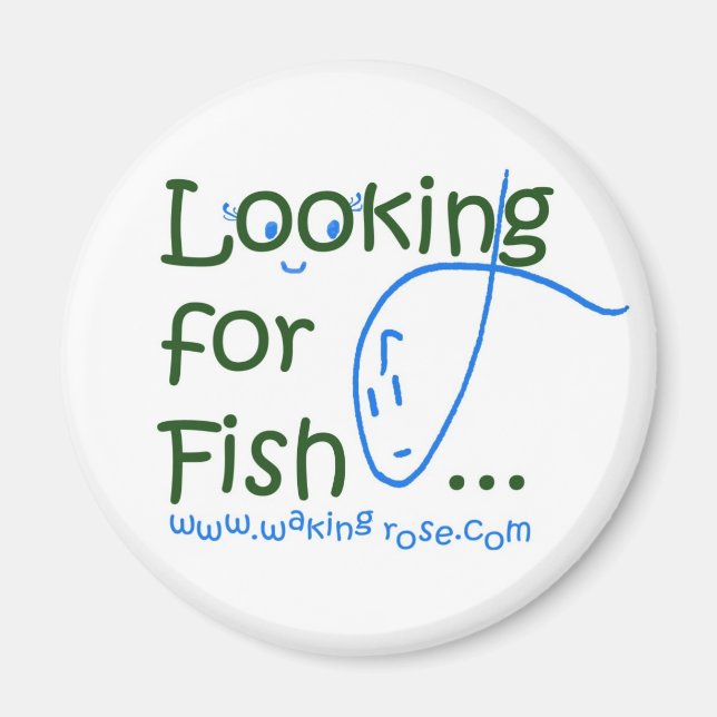 Imán Buscando pescado... (Frente)