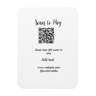 Imán Buscar para pagar el análisis código QR agregar de