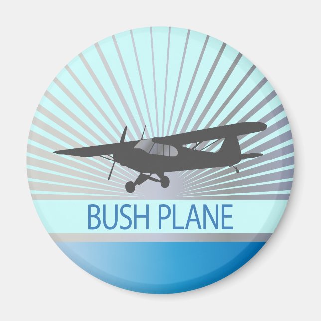 Imán Bush Plane (Frente)
