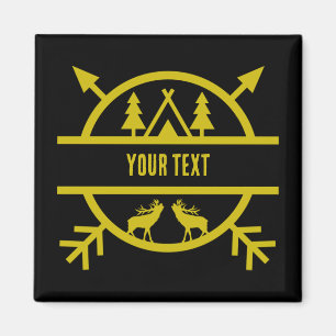 Imán Bushcraft Outdoor Survivalist
