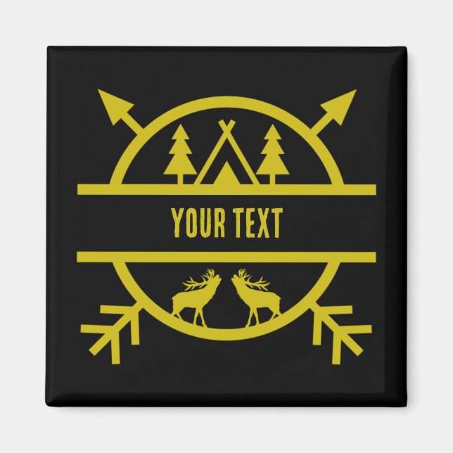 Imán Bushcraft Outdoor Survivalist (Frente)