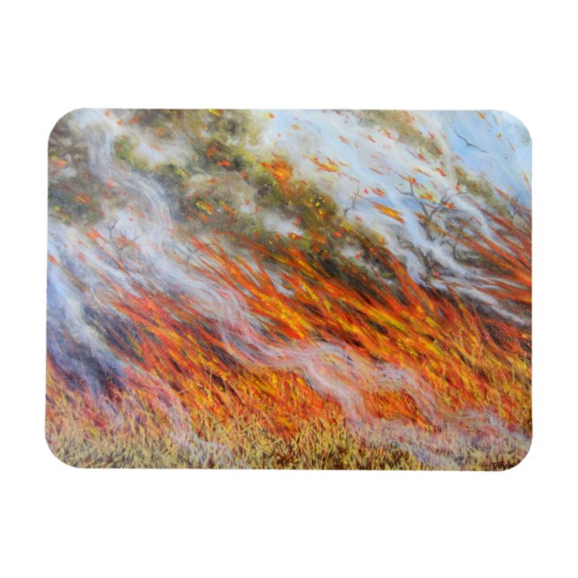Imán Bushfire Inferno 2014 (Horizontal)