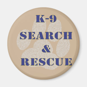Imán Búsqueda K9 y rescate