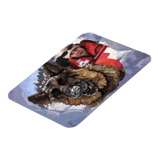 Imán Búsqueda y rescate de Shepard en Alemania en la ni (Lado Izquierdo)