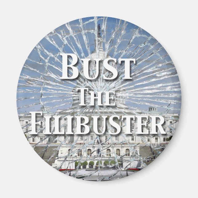 Imán Bust The Filibuster (Frente)