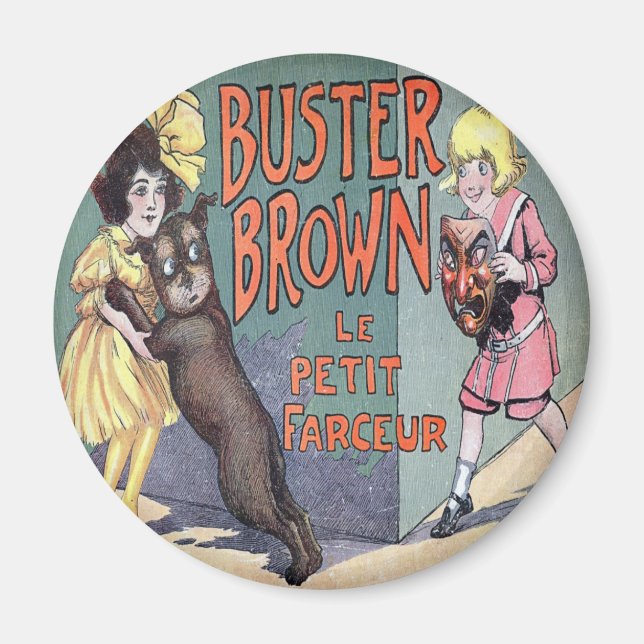 Imán Buster Brown (Frente)