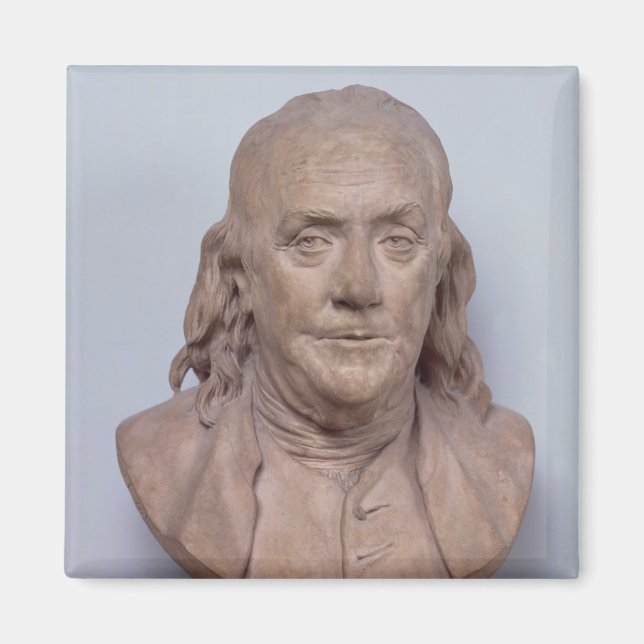Imán Busto de Benjamin Franklin 1778 (Frente)