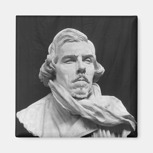Imán Busto de Eugene Delacroix (Frente)