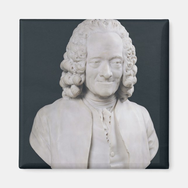 Imán Busto de François Marie Arouet de Voltaire 1778 (Frente)