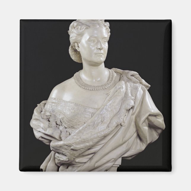 Imán Busto de la princesa Mathilde c.1862-63 (Frente)