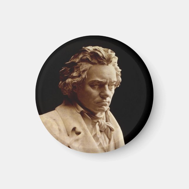 Imán Busto de Ludwig van Beethoven (Frente)