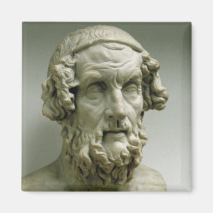 Imán Busto de Retrato de Homero