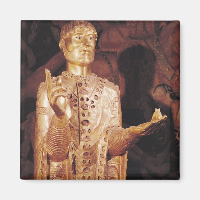 Imán Busto de San Baudime (Frente)
