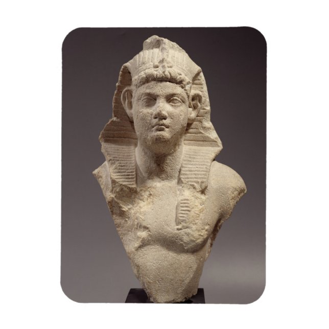 Imán Busto de un emperador romano como faraón (mármol) (Vertical)