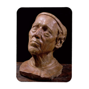 Imán Busto del retrato de Girolamo Benivieni (cera)