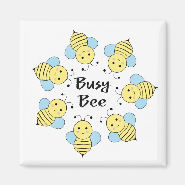 Imán Busy Bee (Frente)