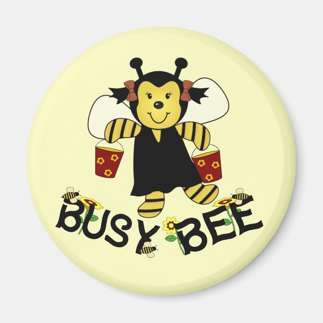 Imán Busy Bee (Frente)