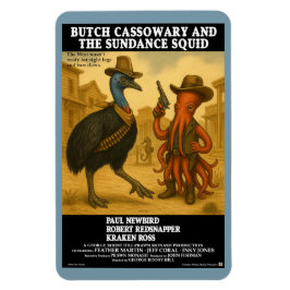 Imán Butch Casuario y el Calamar Sundance
