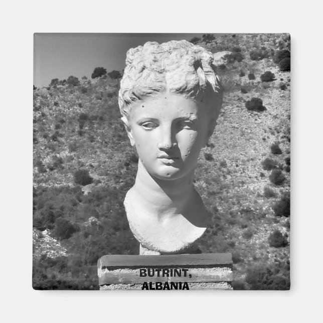 Imán Butrint, Albania Magnet (Frente)