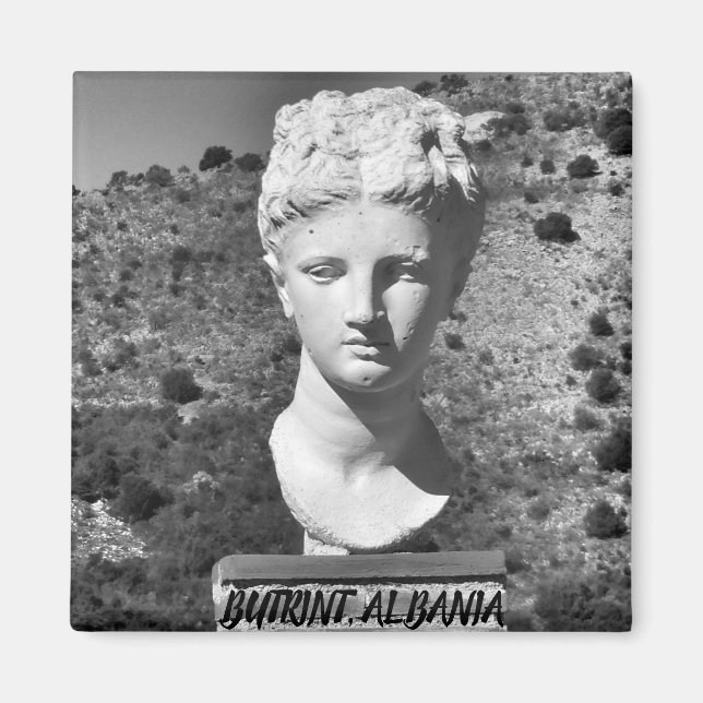 Imán Butrint, Albania Magnet (Frente)