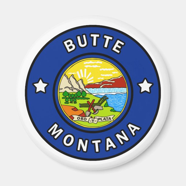 Imán Butte Montana (Frente)