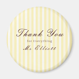 Imán Buttercup - Personalised Thank You Teacher Magnet