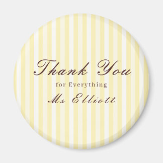 Imán Buttercup - Personalised Thank You Teacher Magnet