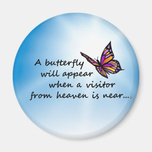 Imán Butterefly, visitante del cielo