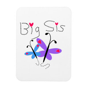 Imán Butterflies Gigantes de Big Sis