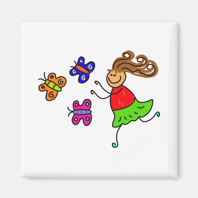 Imán Butterfly Kid (Frente)