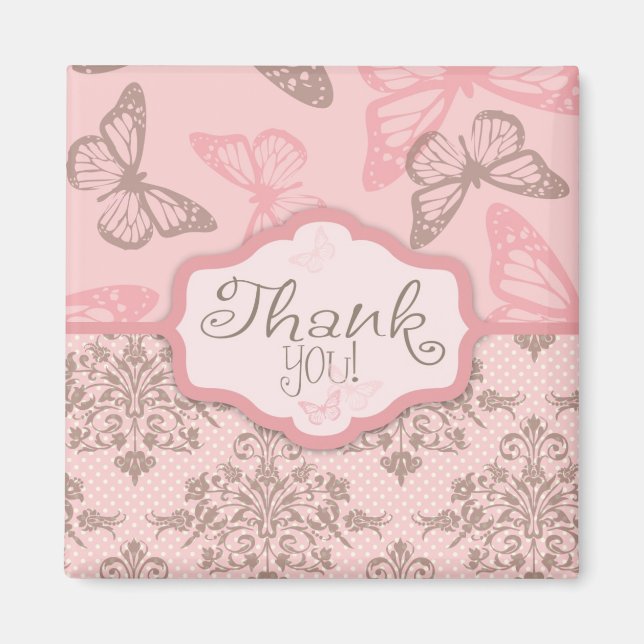 Imán Butterfly Kiss Petal TY Magnet 2 (Frente)