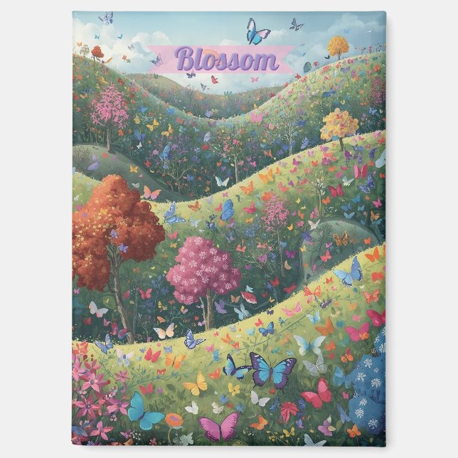 Imán Butterfly Valley (Anverso)