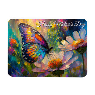 Imán Butterfly Wildflower Sunrise Mother's Day