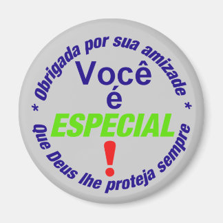 Imán button Você é especial