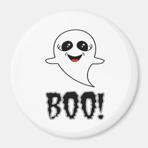 Imán ¡Buuu! Pequeño y lindo Halloween de Lucas Retro Cl