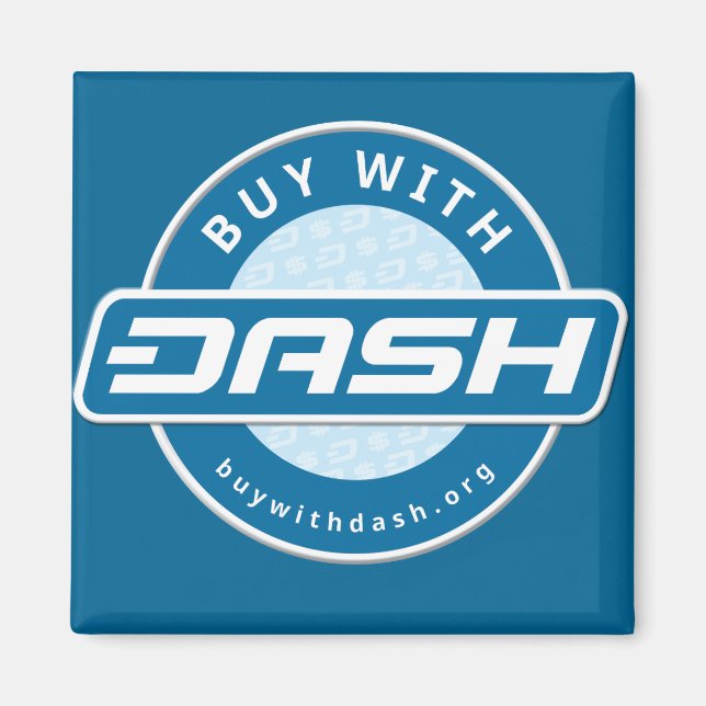Imán BuyWithDASH (Frente)